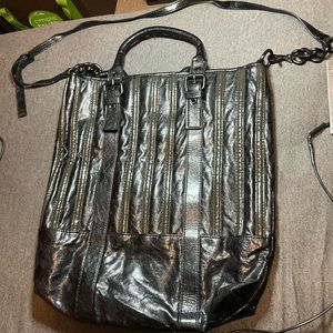 simply vera by vera wang. large black tote.